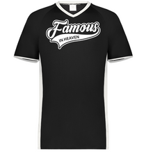 Load image into Gallery viewer, Famous in Heaven - All Star Jersey (Black/White)
