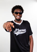Load image into Gallery viewer, Famous in Heaven - All Star Jersey (Black/White)
