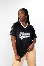 Load image into Gallery viewer, Famous in Heaven - All Star Jersey (Black/White)