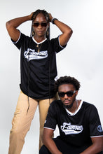 Load image into Gallery viewer, Famous in Heaven - All Star Jersey (Black/White)