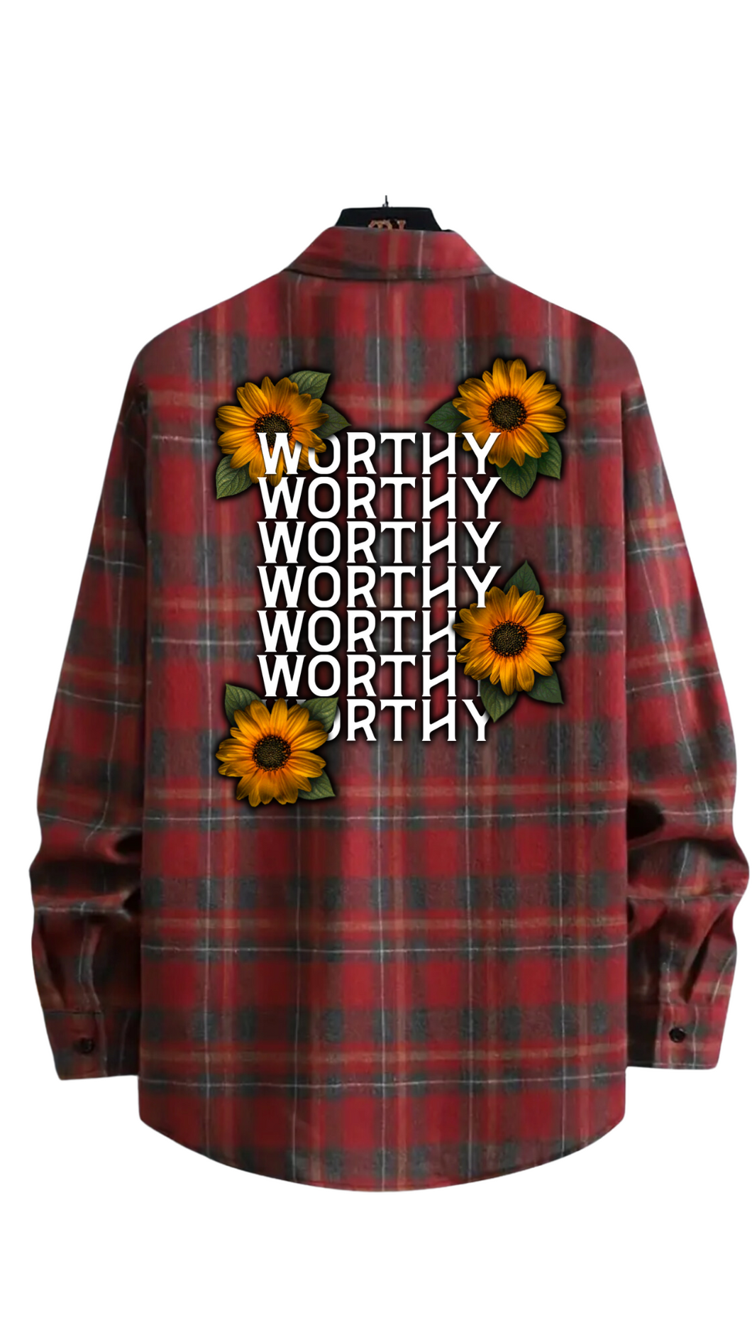 Worthy Flannel - Red