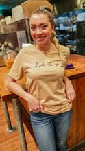 Load image into Gallery viewer, I AM ENOUGH-Shirt- Cinnamon/Chocolate