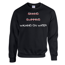 Load image into Gallery viewer, Water Walker Crewneck(Black)