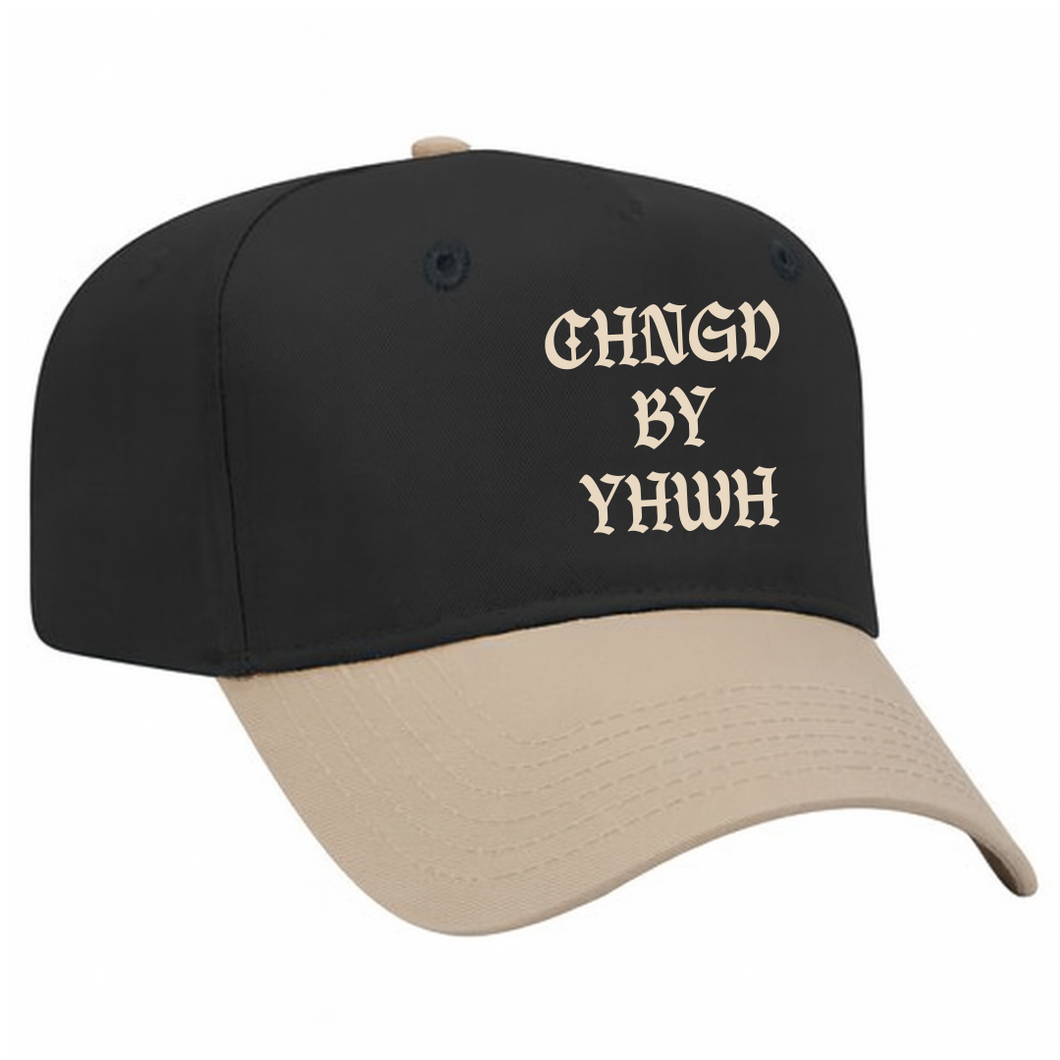 CHNGD BY YHWH - Black/Natural Hat