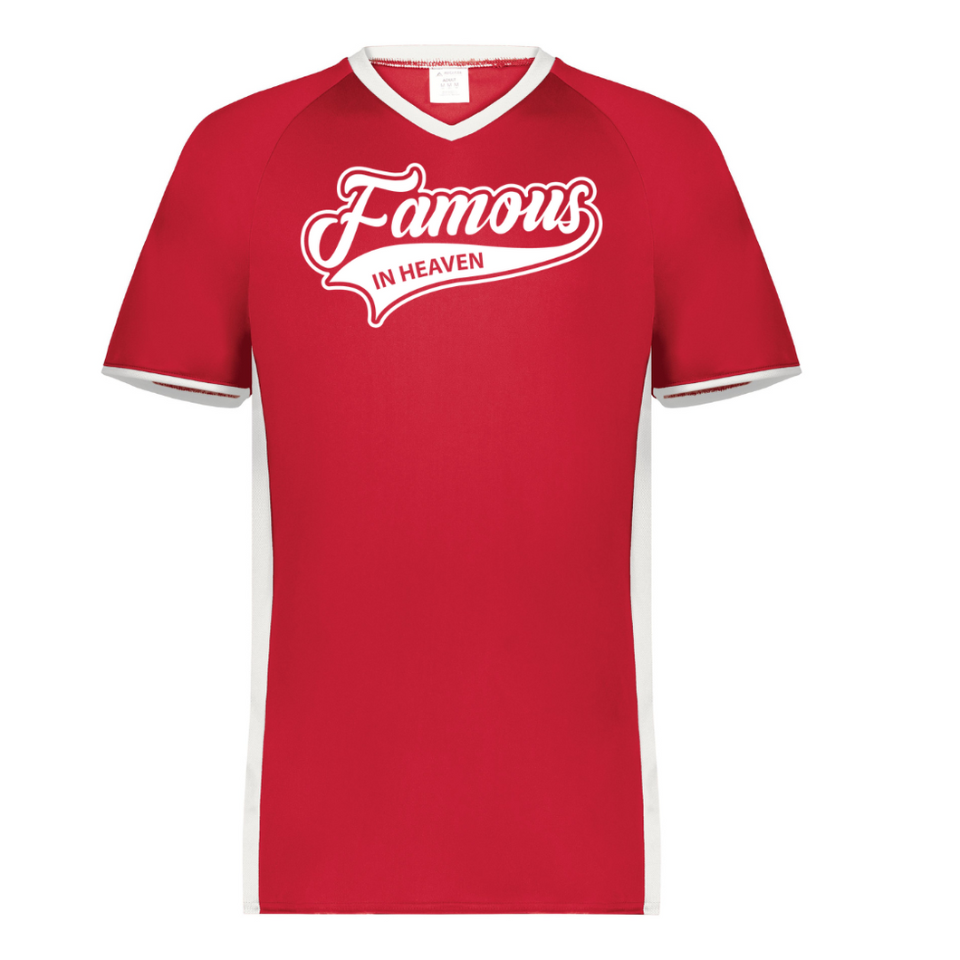 Famous in Heaven - All Star Jersey (Red/White)