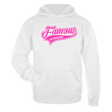 Load image into Gallery viewer, Famous in Heaven - All Star Hoodie (White/Pink)
