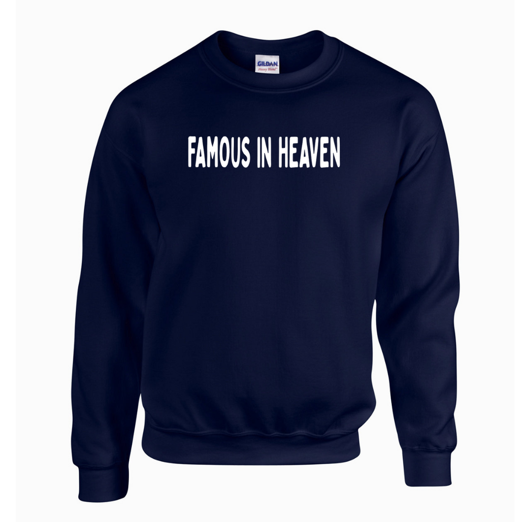 Famous In Heaven Classic Sweatshirt (Navy)