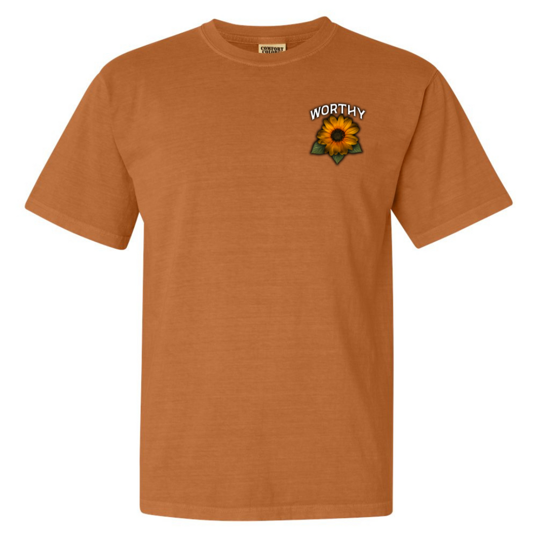 Worthy Sunflower Premium T-Shirt - Yam
