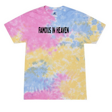 Load image into Gallery viewer, Unisex Classic Famous In Heaven T-Shirt- Tie Dye
