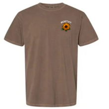 Load image into Gallery viewer, Worthy Sunflower Premium T-Shirt - Chocolate
