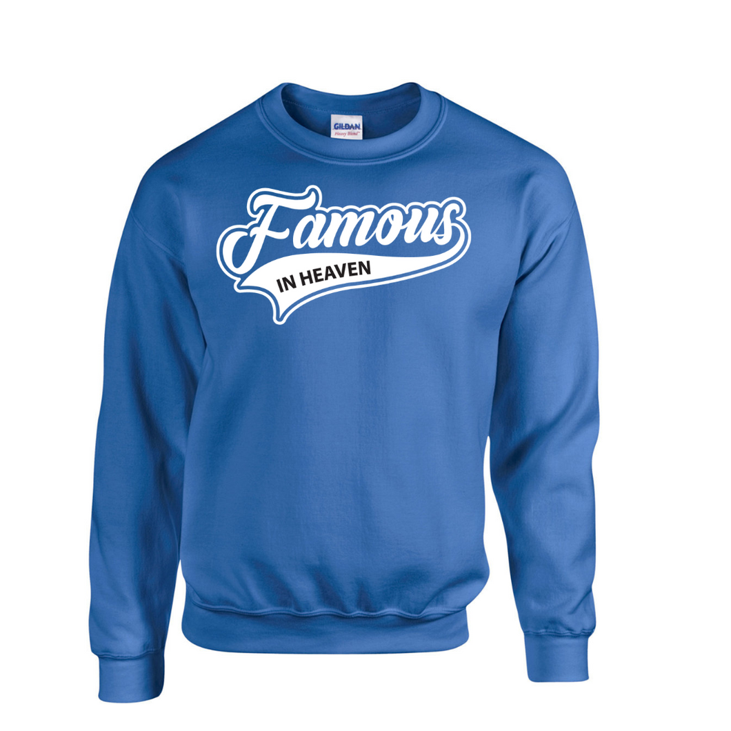 Famous in Heaven - All Star Crewneck (Royal/White)